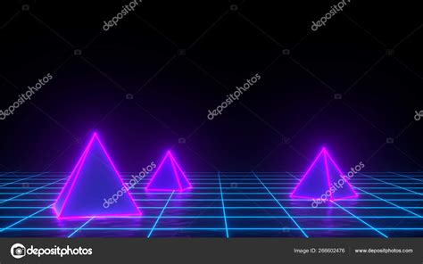 Neon Pyramid Bwin