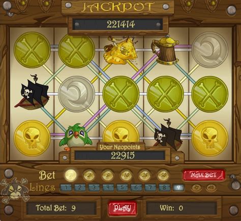 Neopets Pawkeet Negro Slots De Premios