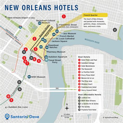 New Orleans Casino Mapa