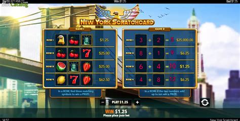 New York Scratchcard Betfair