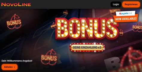 Novoline Casino Bonus