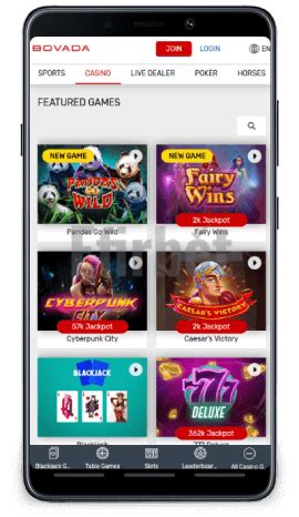 O Bovada Casino Mobile App