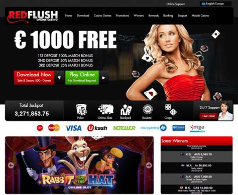 O Casino Red Flush Casino Bonus