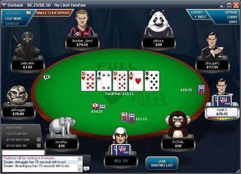 O Full Tilt Poker Movel Chave De Seguranca