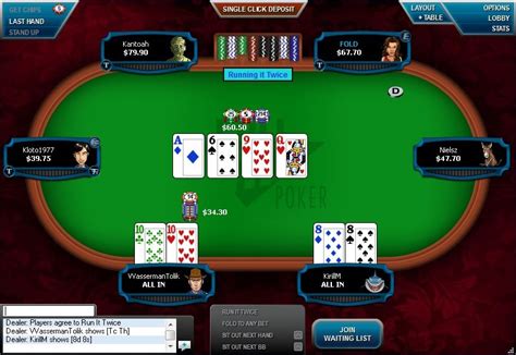 O Full Tilt Poker Movel Ios