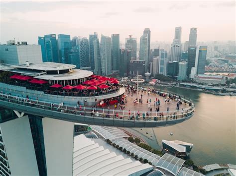 O Marina Bay Sands Casino Em Singapura A 57 Chao