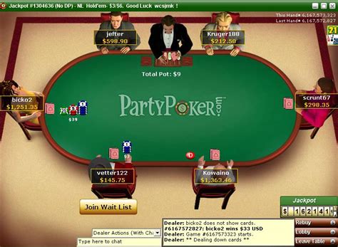 O Party Poker Metodos De Deposito Do Canada