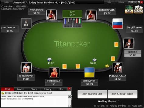 O Titan Poker Bonus De Registro De Codigo
