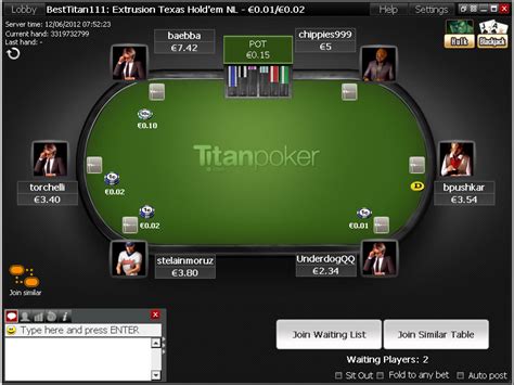 O Titan Poker Download Do Cliente