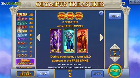 Olympus Treasures 3x3 Betano
