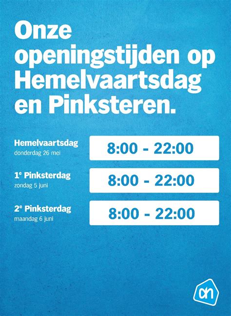 Openingstijden Albert Heijn Nieuw Sloten