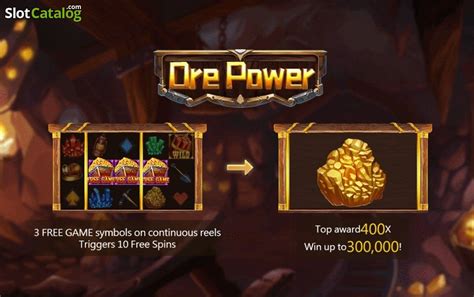 Ore Power Slot Gratis