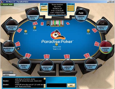 Paradise Poker Dolar Quarto