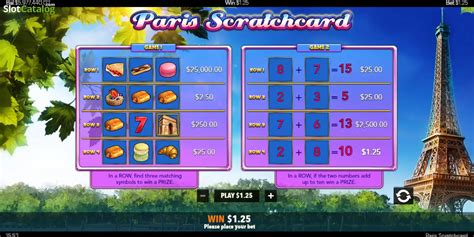 Paris Scratchcard Slot Gratis