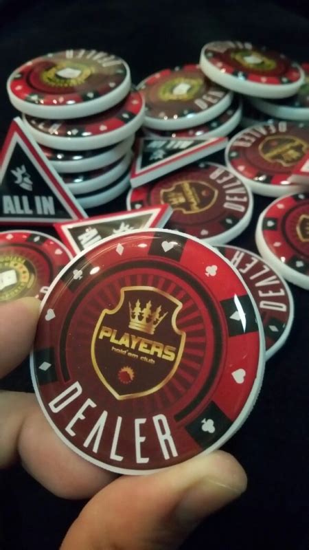 Personalizado De Poker Botao Do Dealer