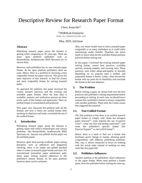 Pied Paper Review 2024