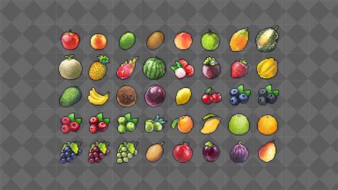 Pixel Fruits 2d Bwin