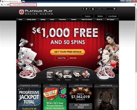 Platinum Play Online Casino Login