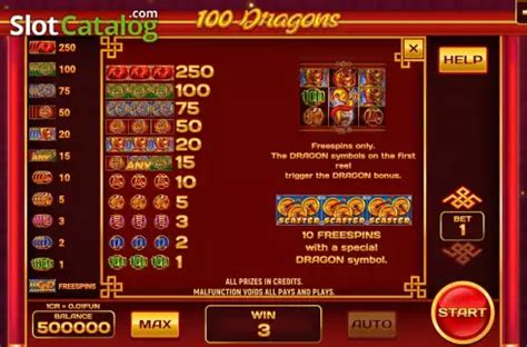 Play 100 Dragons Pull Tabs Slot