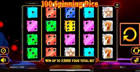 Play 100 Spinning Dice Slot