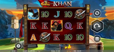 Play 3 Books Of Khan Slot