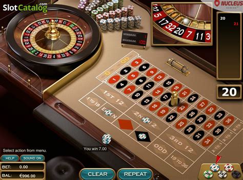 Play American Roulette Nucleus Slot