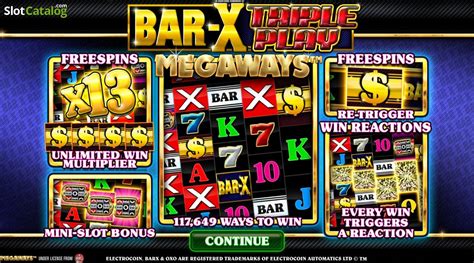 Play Bar X Triple Play Megaways Slot