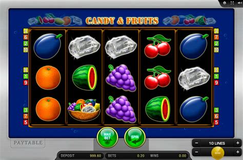 Play Candy And Fruits Slot