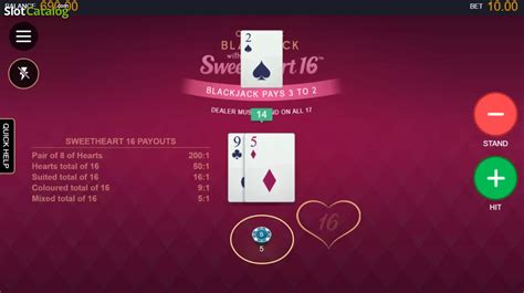 Play Classic Blackjack With Sweetheart 16 Slot