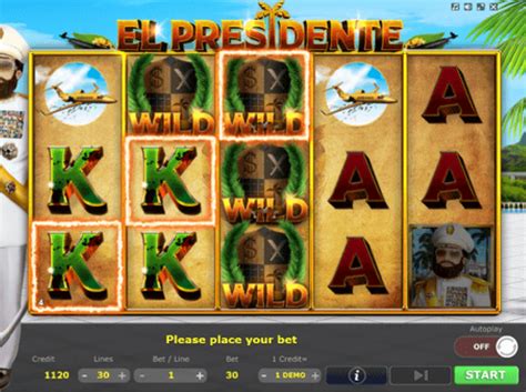 Play El Presidente Slot