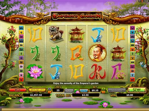 Play Emperors Garden Slot