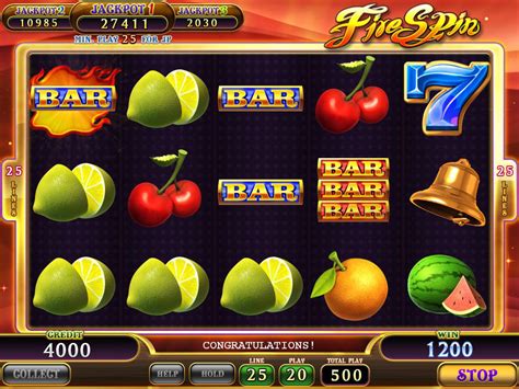 Play Fire Spin Slot