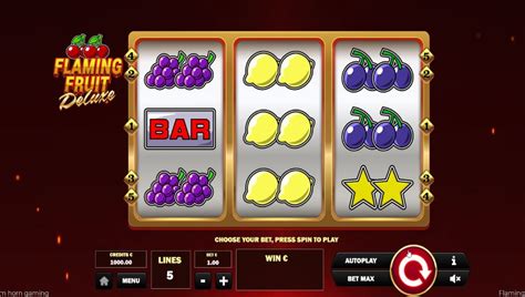 Play Flaming Fruit Slot