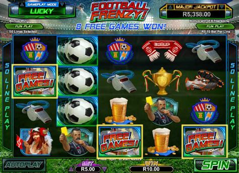 Play Football Frenzy Slot