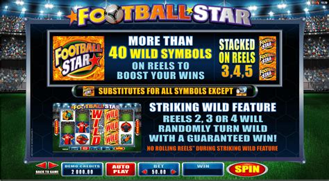 Play Football Star Slot