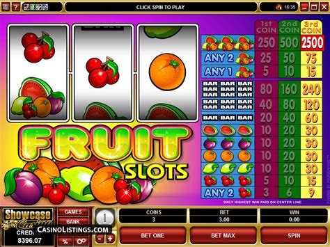 Play Fruit Bar Slot