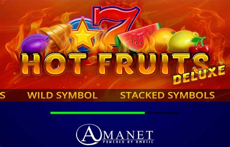 Play Hot Fruits Deluxe Slot