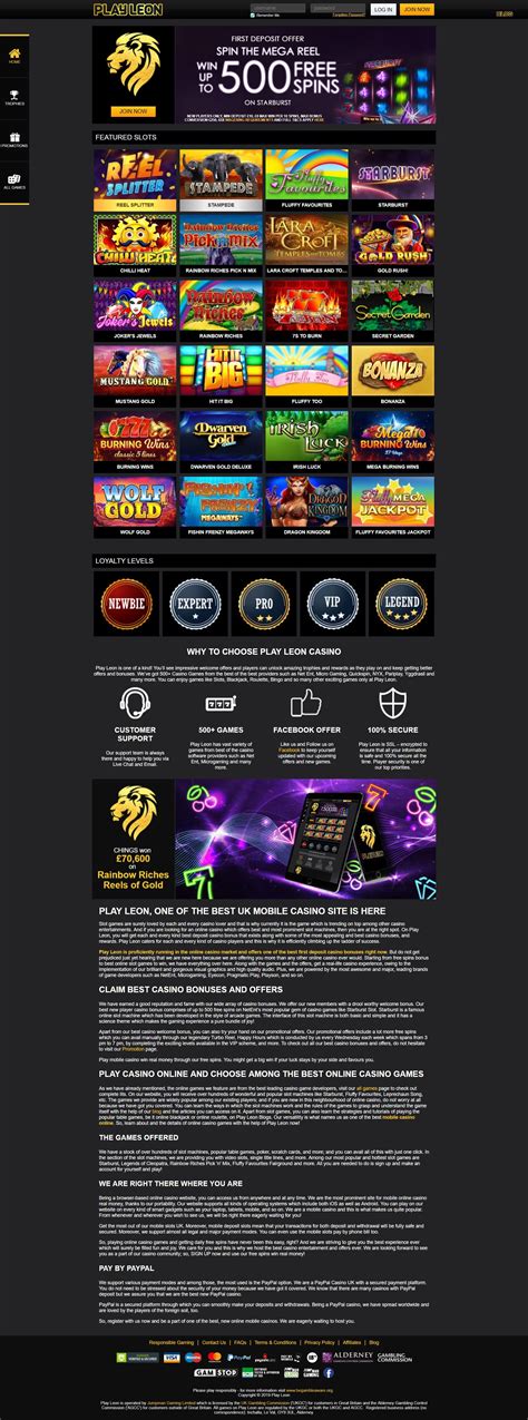 Play Leon Casino Login