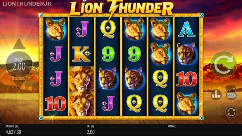 Play Lion Thunder Slot