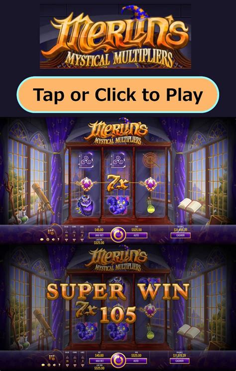 Play Merlin S Mystical Multipliers Slot