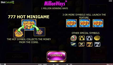 Play Million 777 Hot Slot