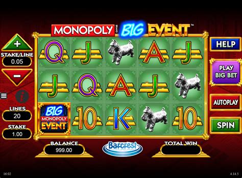 Play Monopoly Big Event Slot