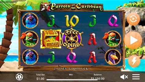 Play Parrots Of The Caribbean Slot