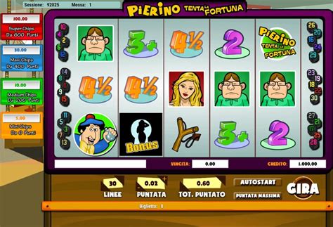 Play Pierino Tenta La Fortuna Slot