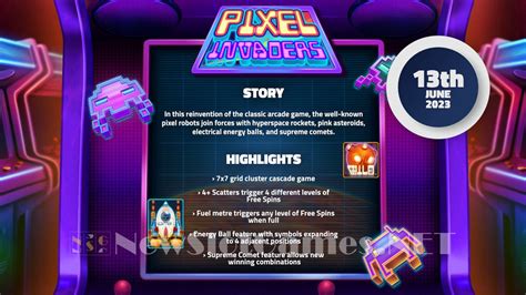 Play Pixel Invaders Slot
