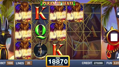 Play Pyramid Texts Slot