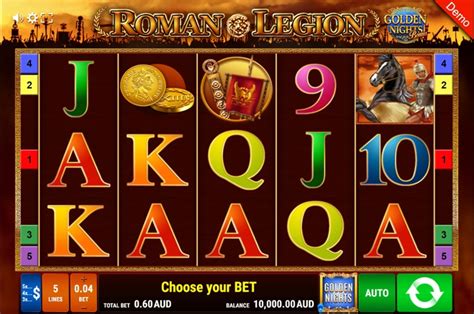 Play Roman Legion Golden Nights Bonus Slot