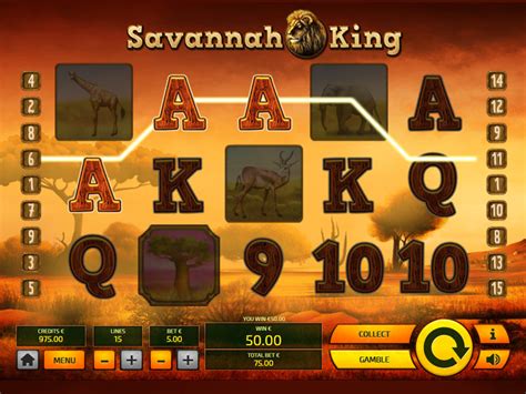 Play Savanna King Jackpot Slot