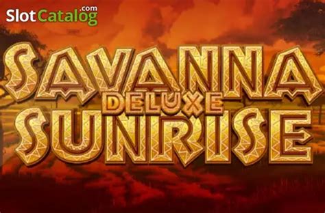 Play Savanna Sunrise Deluxe Slot