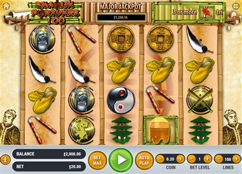 Play Shaolin Fortunes Slot